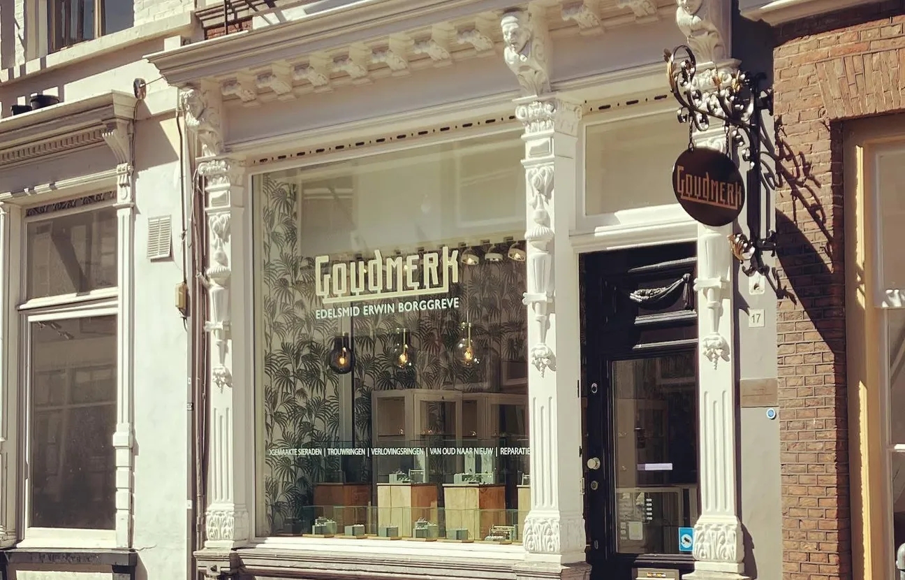 Voorkant van goudsmit Goudmerk