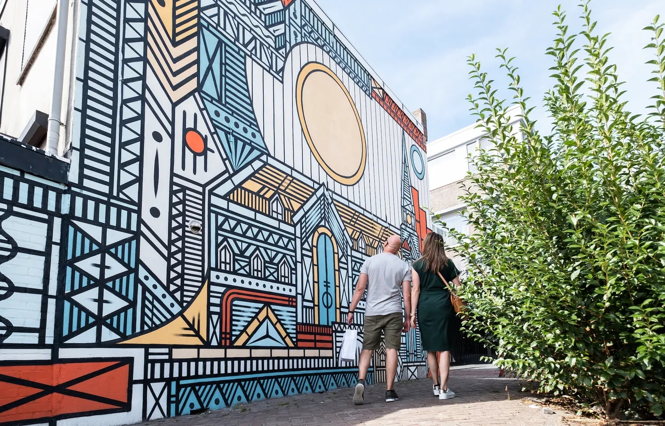 Blind Walls Gallery Mural