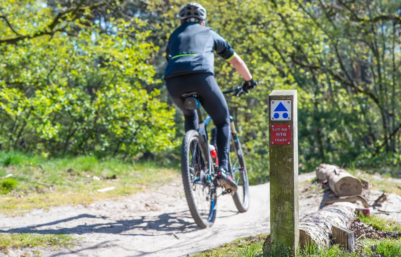 mountainbiken in Breda
