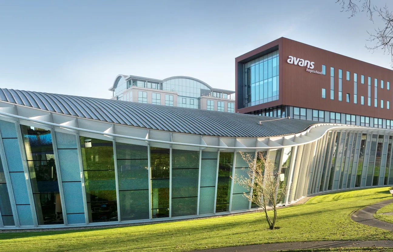 Een van de gebouwen van Avans in Breda