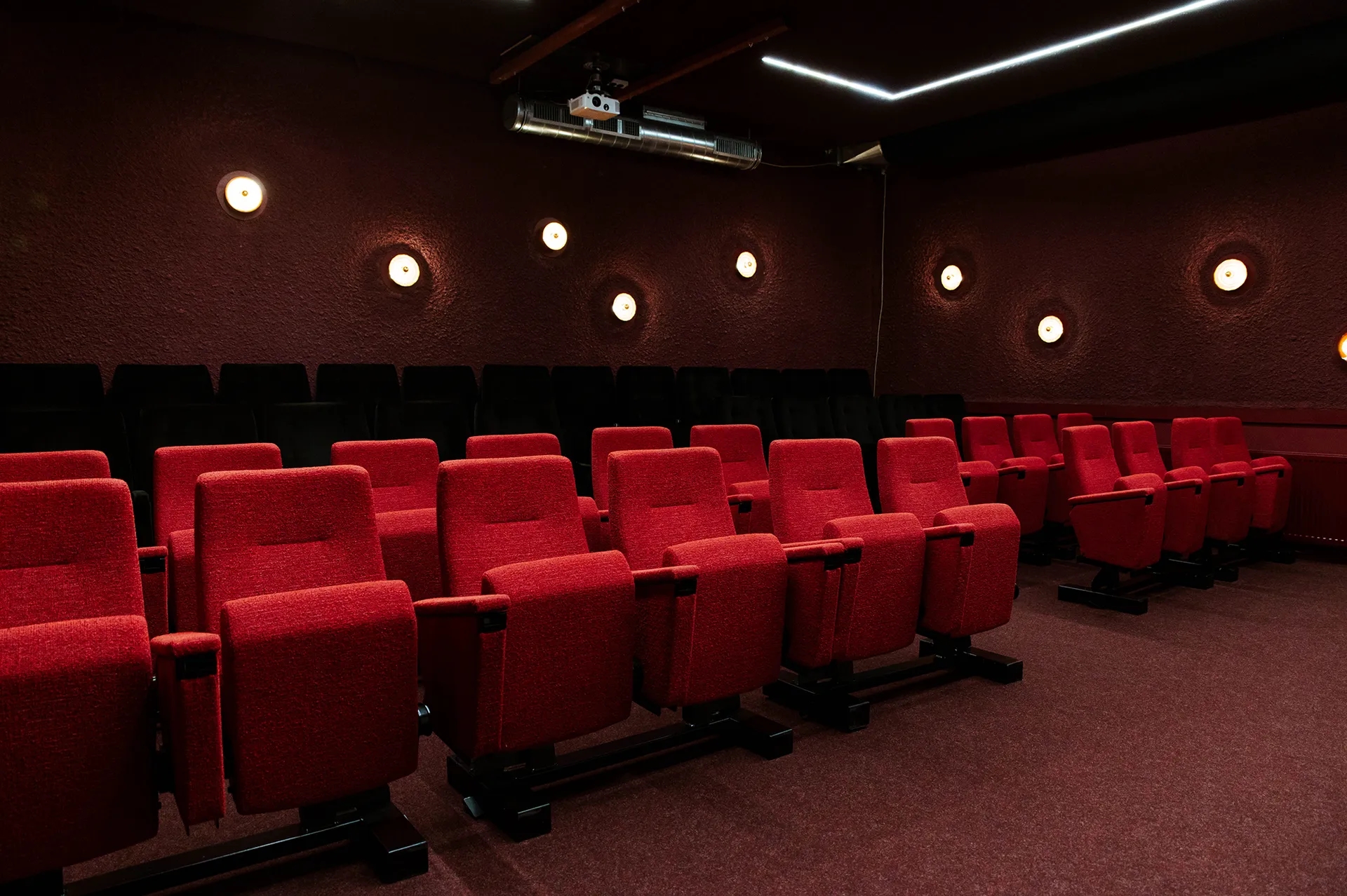 Foto van een zaal bij het Filmhuis in Breda