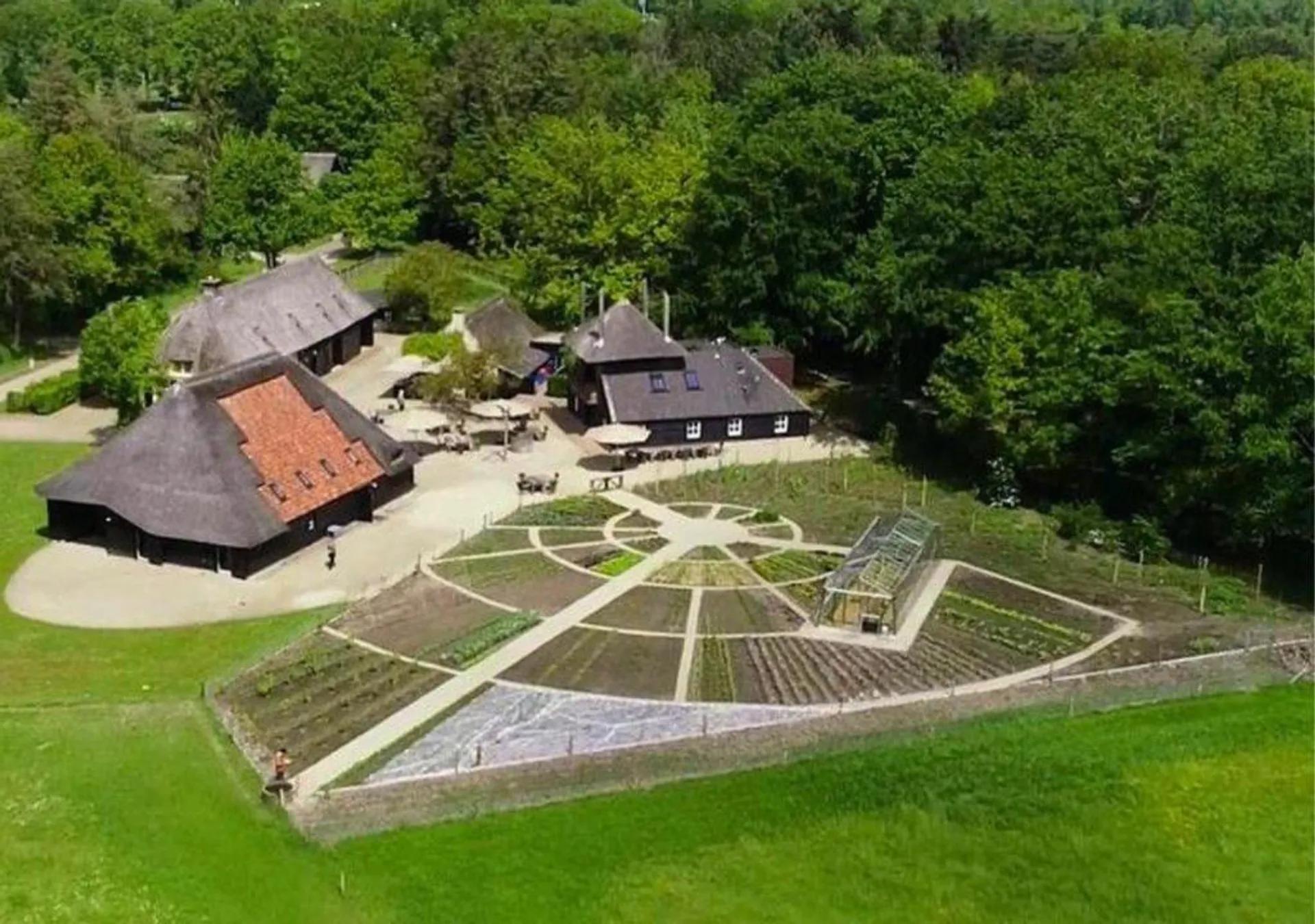 Bird's-eye view photo of Landgoed Ulvenhart
